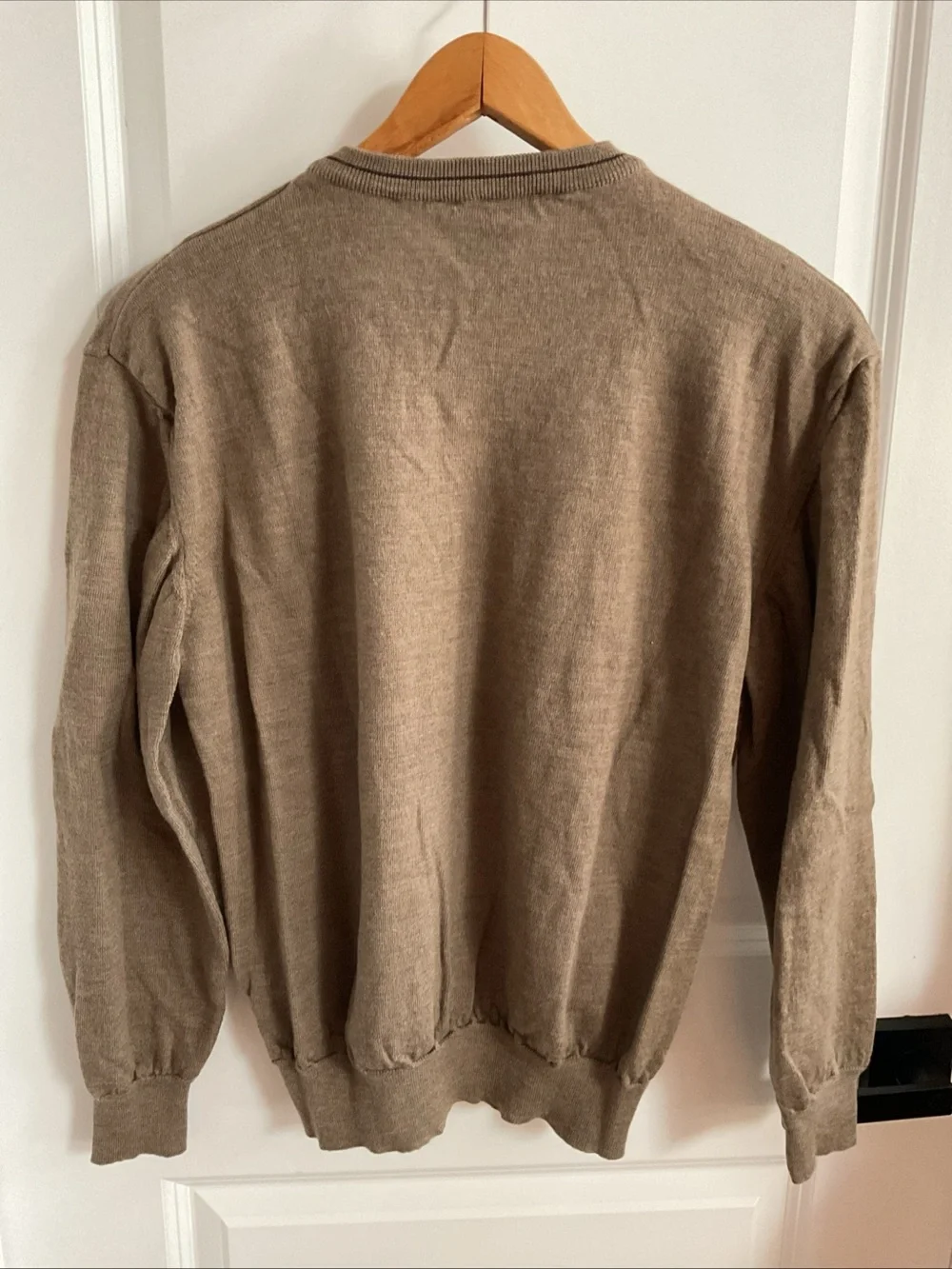 Kirkland Signature - Men's V-Neck Sweater - Brown - Size X-Large